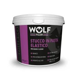 Stucco elastico per interno ed esterno per crepe fino a 1 cm 0,9 kg