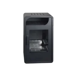 Stufa a bioetanolo Fiammetta Junior statica in acciaio 3 kw/h nero