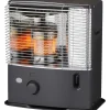Stufa a combustibile liquido Qlima R3224X 2,4 kW nero