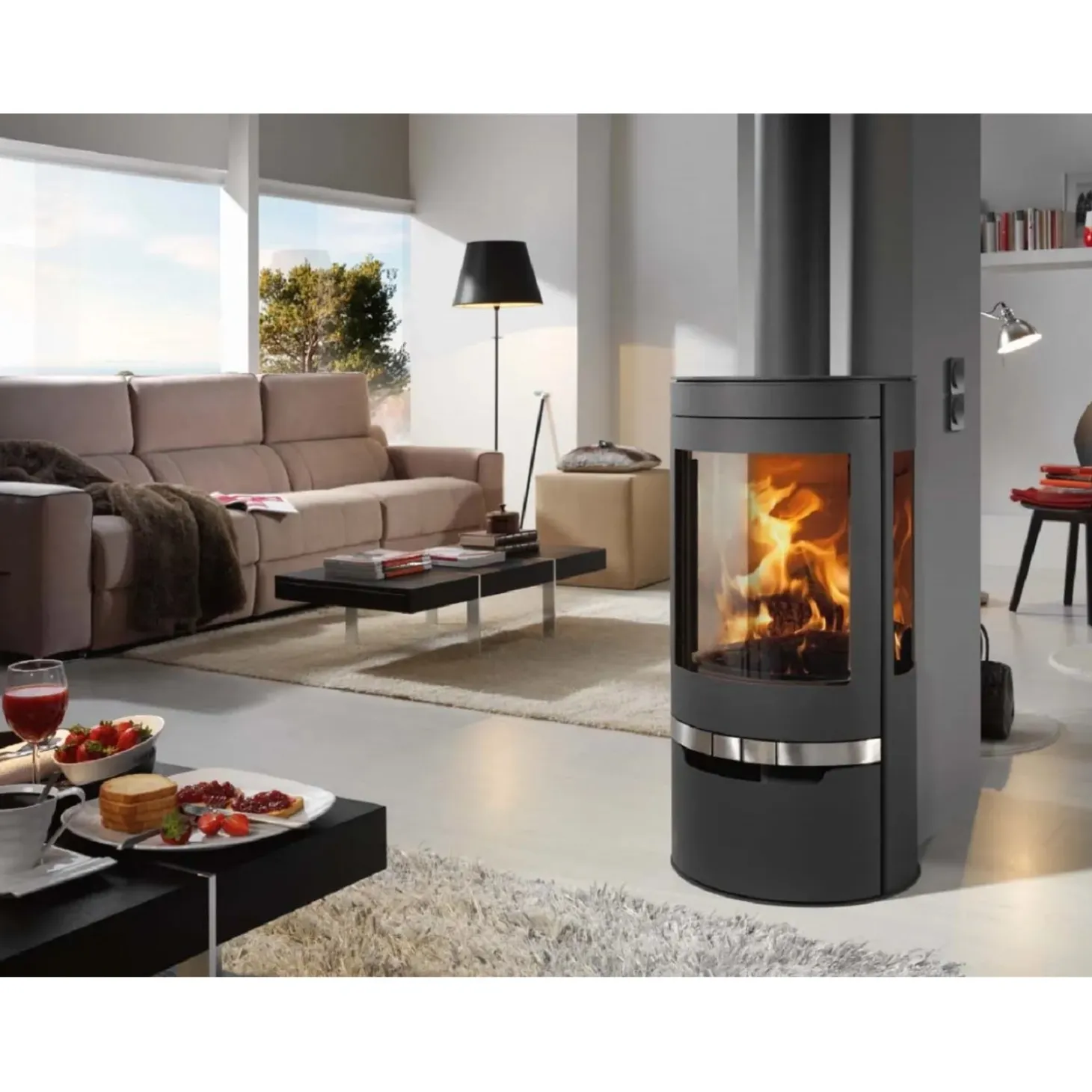 Stufa a legna Panadero Helsinki 8 kW