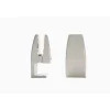 Supporti pannelli protettivi da tavolo 40x90x33 cm bianco