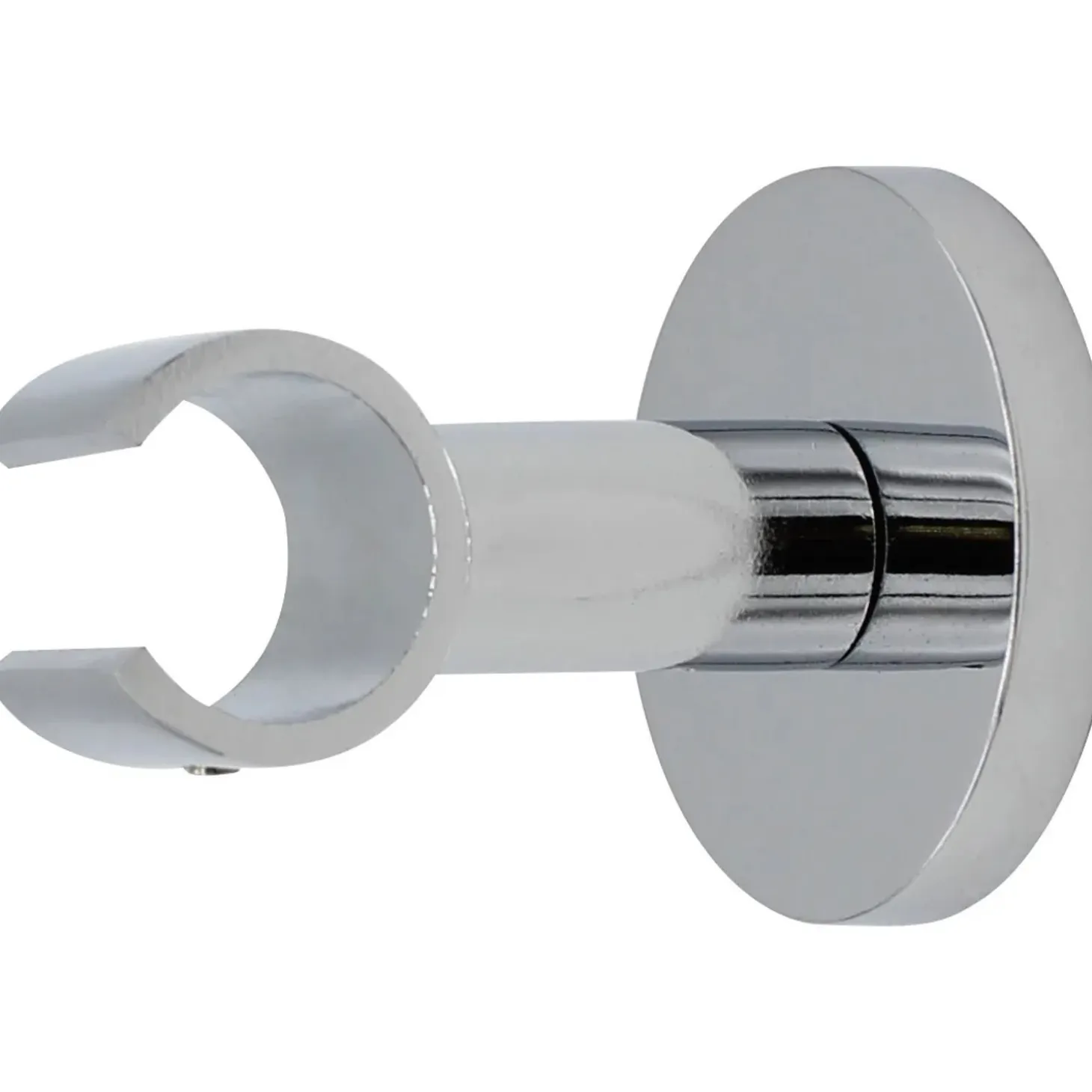 Supporto bastone tenda a soffitto Classic 1 via cromo Ø 2 x 4 cm