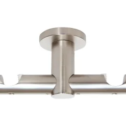 Supporto bastone tenda a soffitto Urban 2 vie acciaio Ø 2,5 cm