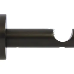 Supporto bastone tenda Function ad 1 via nero Ø 2 x 6,5 cm
