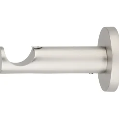 Supporto bastone tenda Function a 1 via acciaio Ø 2,5 x 8 cm