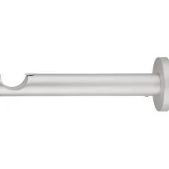 Supporto bastone tenda Function a 1 via acciaio Ø 2,5 x 15 cm