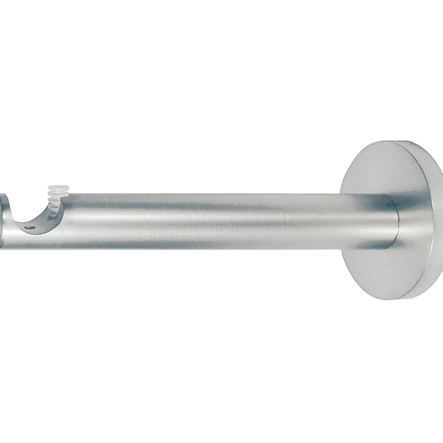Supporto bastone tenda Function a 1 via acciaio Ø 1,6 x L 12 cm