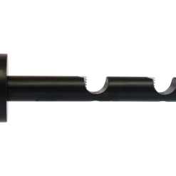 Supporto bastone tenda Function a 2 vie nero Ø 2 x 12 cm