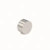 Supporto corrimano base concava in ottone cromato