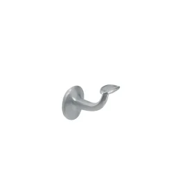 Supporto corrimano base concava in ottone lucido