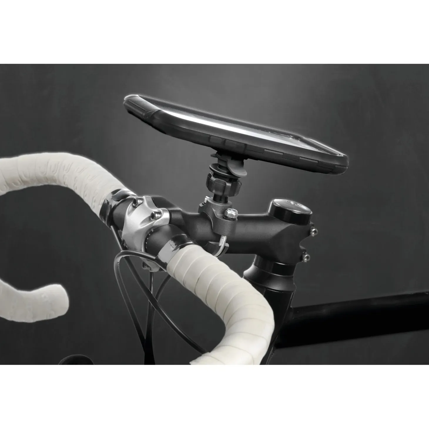 Supporto per manubrio bici e moto Titan U Type Pro nero/grigio