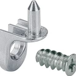 Supporto per ripiano Sekura7 nichelato Ø 5 mm
