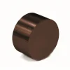 Supporto squadrato corrimano base piana in ottone bronzato