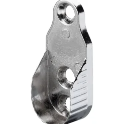 Supporto tubo appendiabiti Ø 1,5/3 cm nichelato
