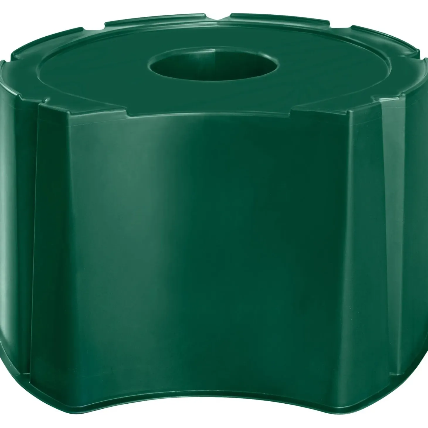 Supporto verde per contenitore acqua rotondo Stefanplast