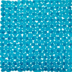 Tappetino antiscivolo doccia Paradise 54x54 cm petrolio