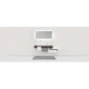 Tappeto da bagno antiscivolo Arson 50x80 cm grigio