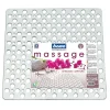 Tappeto antiscivolo doccia bianco 53x53 cm