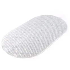 Tappeto antiscivolo vasca Solid trasparente