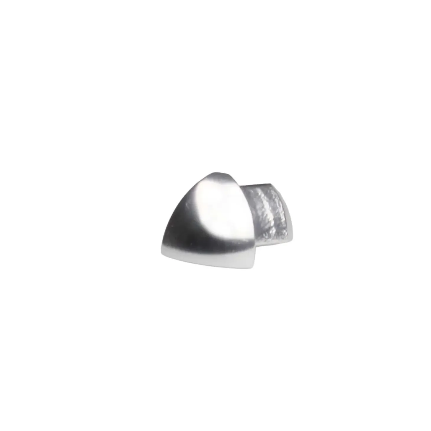 Tappi copri profilo terminale 2-3 vie rondalu brillante H 12,5 mm 2 pz