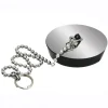 Tappo con catena e placca inox