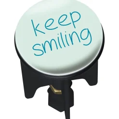 Tappo per piletta Wenko Pluggy Keep Smiling Ø 3,9 cm
