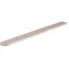 Tavoletta stondata in legno di abete non verniciato 18 x 91 x 980 mm
