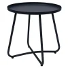 Tavolino da giardino KD tondo da caffè in ferro Ø 45 cm H 48 cm