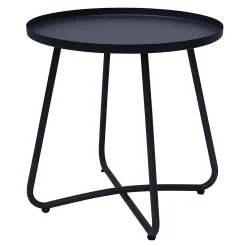 Tavolino da giardino KD tondo da caffè in ferro Ø 45 cm H 48 cm