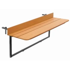 Tavolino da ringhiera balcone rettangolare Look Out 76x120x37 cm