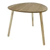 Tavolino in mdf marrone 48x48xH46 cm