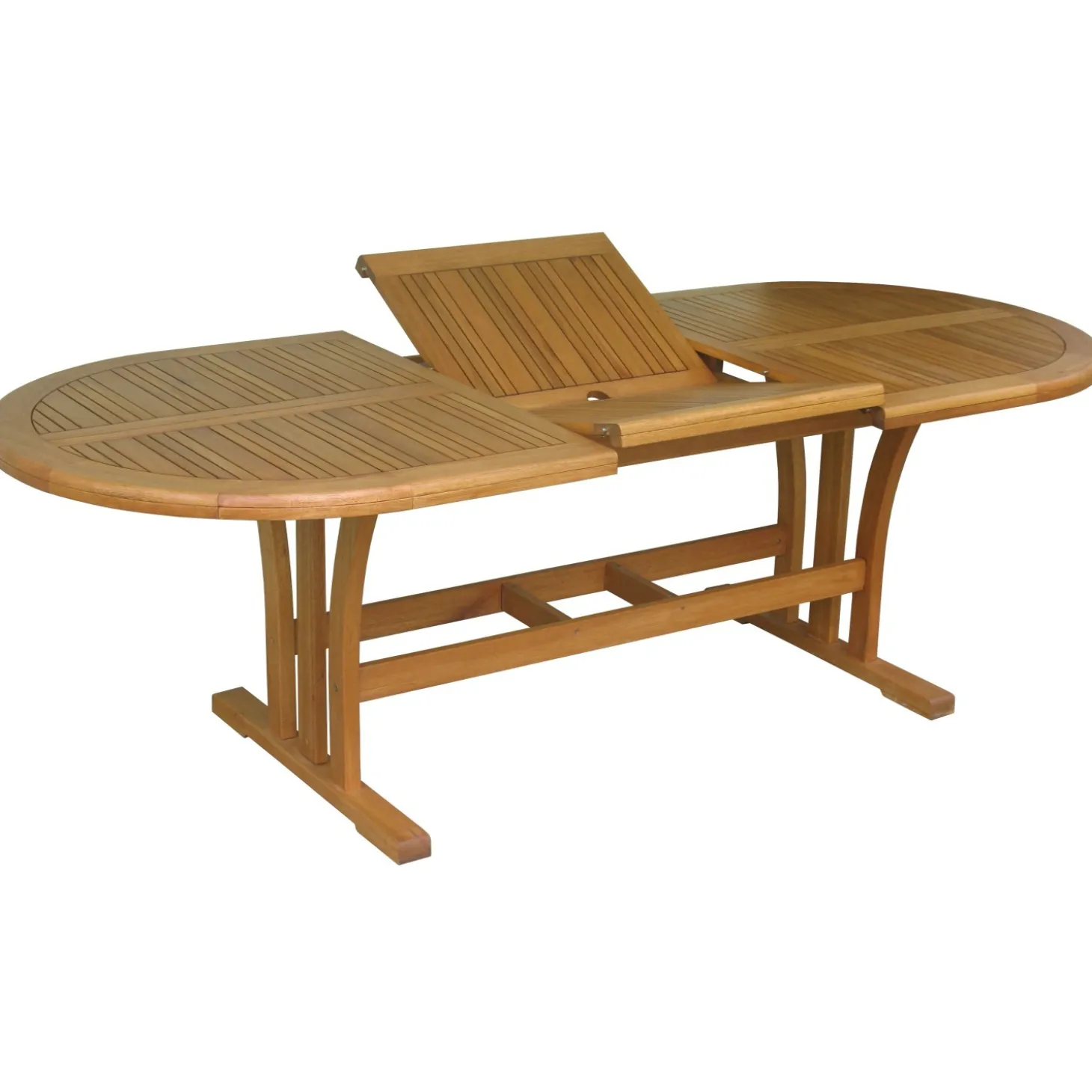 Tavolo allungabile da giardino Chelsea in legno di eucalipto 170-230x100 cm