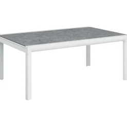 Tavolo allungabile da giardino Kemano in alluminio 200/300x100xH76 cm