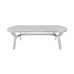 Tavolo allungabile da giardino Pagoda in plastica 180-230x30x90x cm