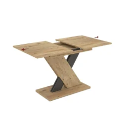 Tavolo allungabile da pranzo AXI rovere 120x75x76 cm