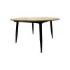 Tavolo allungabile da pranzo Cordelia rovere 120x120x75 cm