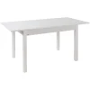Tavolo allungabile da pranzo Firenze bianco 140x85x77 cm