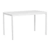 Tavolo allungabile da pranzo mainz 75Xx4x160 cm bianco