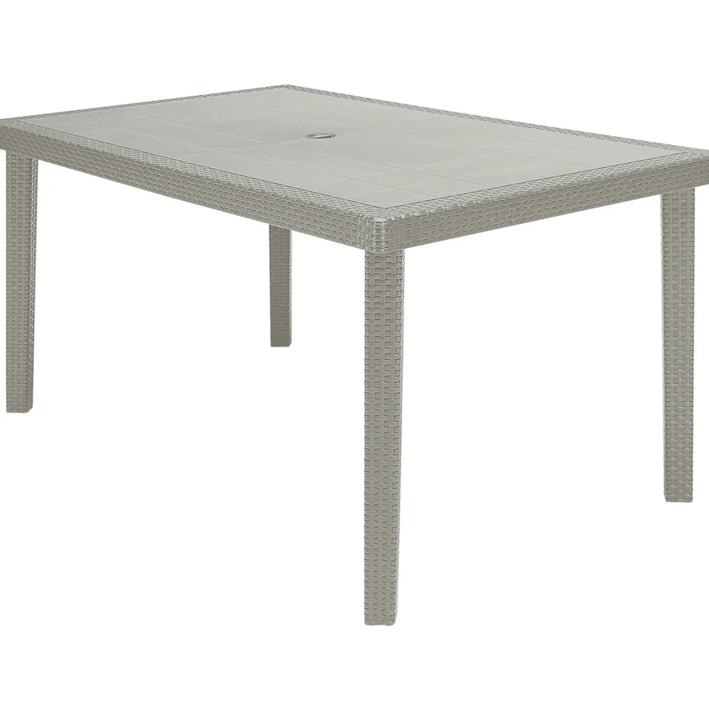 Tavolo da giardino Boheme in materiale ecologico 150x90 cm iuta