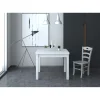 Tavolo raddoppiabile Firenze bianco 90x90 cm