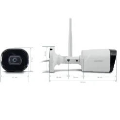 Telecamera da esterno Bullet Wi-Fi Smart Home IP 1080p HomeCam WR Avidsen