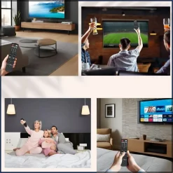 Telecomando universale 4 in 1 compatibile TV e decoder