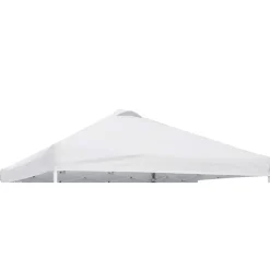 Telo di ricambio in poliestere per Gazebo 114 perla 400x300 cm