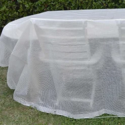 Telo occhiellato retinato Tenax Cover All polietilene 2x3 m bianco-trasparente