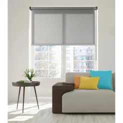 Tenda a rullo scandi marrone 100x250 cm
