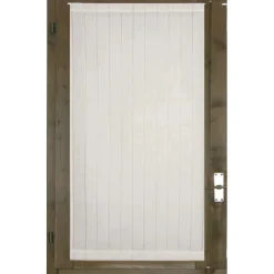 Tenda a vetro Daniela L 58 x H 150 cm bianco