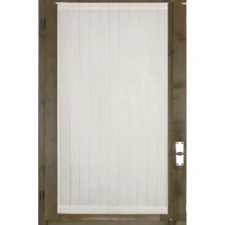 Tenda a vetro Daniela L 90 x H 240 cm bianco