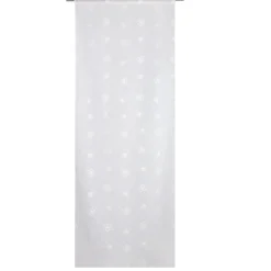 Tenda a vetro Florine L 90 x H 240 cm bianco
