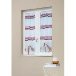 Tenda a vetro Nizza L 60 x H 150 cm bordeaux