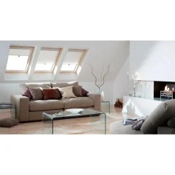 Tenda avvolgibile beige 78 cm x 98/118/140 cm